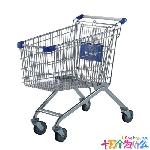 超市购物车的脚轮能够自由转动
