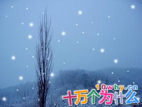 为什么天上会下雨和下雪