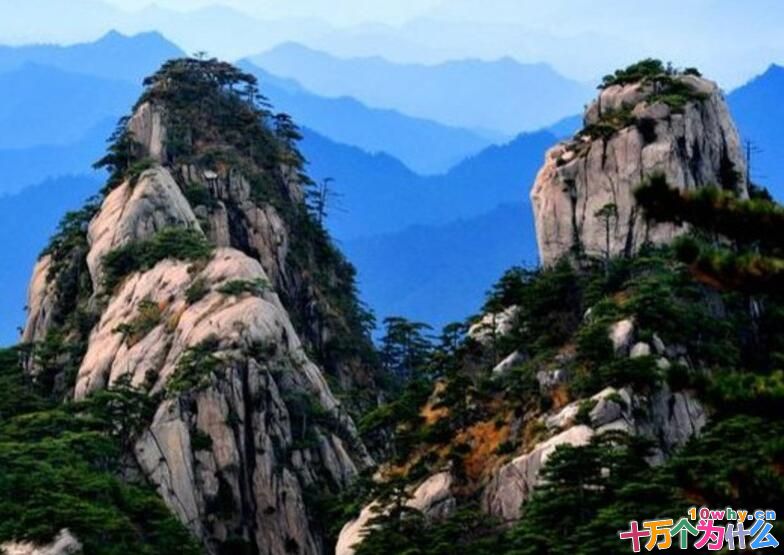 为什么黄山多奇峰怪石