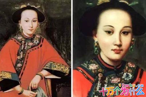清朝香妃真实画像 厉害上的香妃竟长成这样